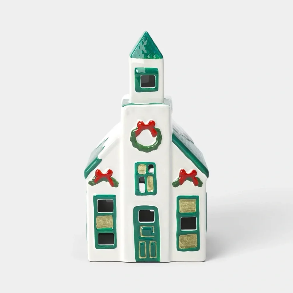 Ceramic LED Church Christmas - Threshold™